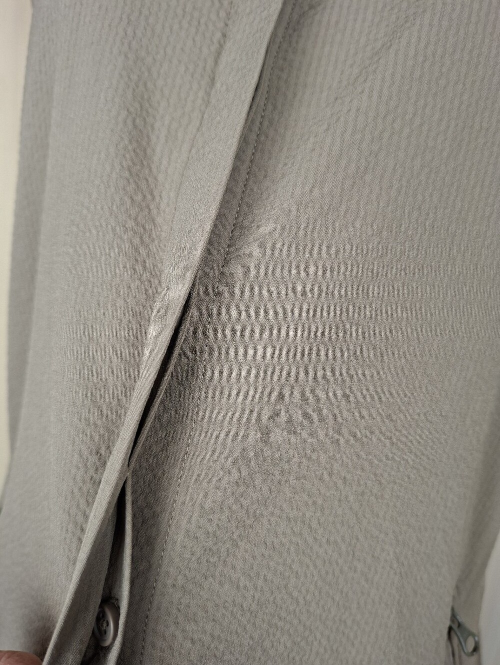 🍄3/50$🍄Lolë Momentum Shirt Dress - Sleeveless Stretch Taupe Size M - Picture 7 of 13